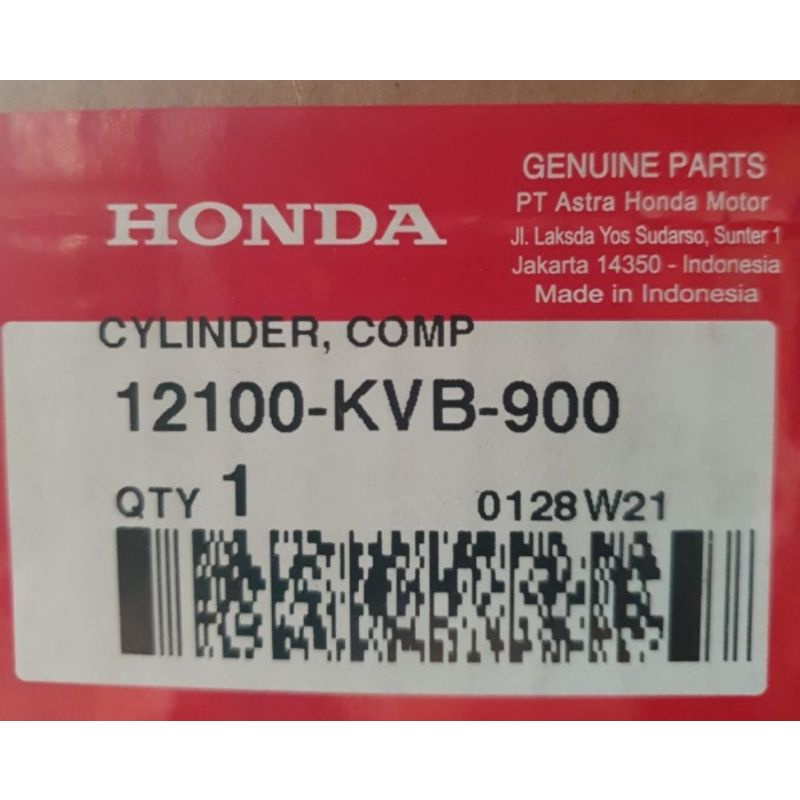 Cylinder Blok Vario Karbu KVB Honda Ori