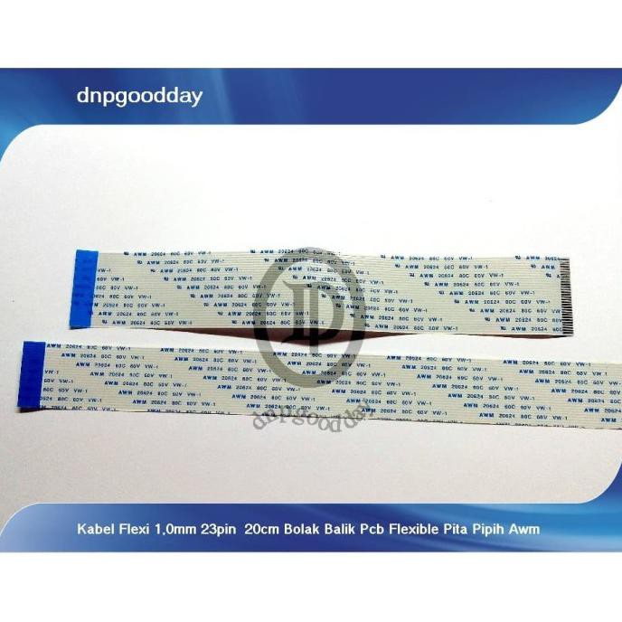 

Kabel Flexi 1,0Mm 23Pin 20Cm Bolak Balik Pcb Flexible Pita Pipih Awm Dnpgood11 Ayo Beli