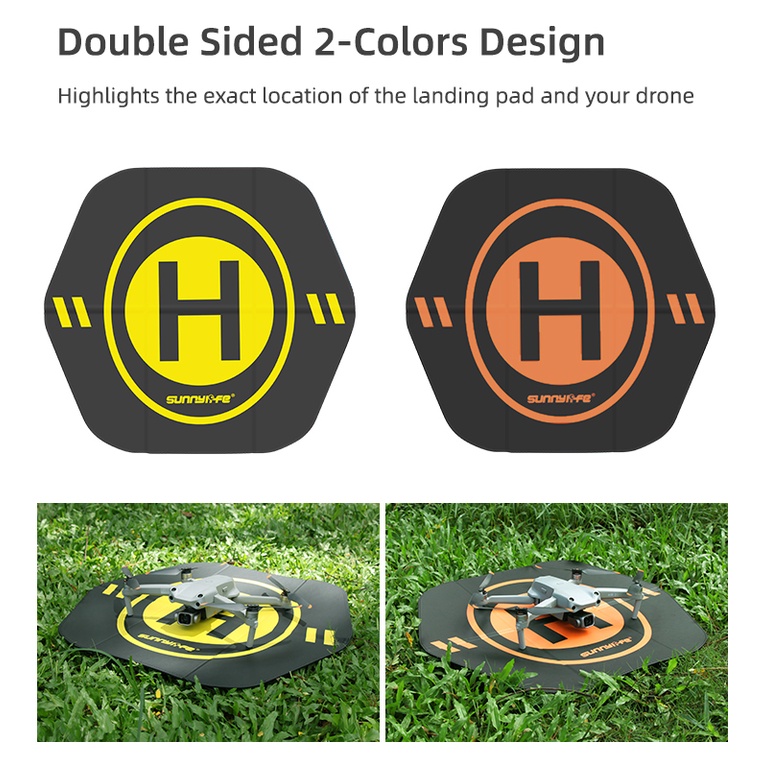 Sunnylife Drone Landing Pad 55cm Waterproof PU Leather For DJI Drone