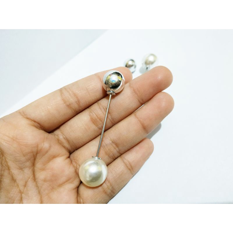 RT34 Tuspin Mutiara Silver 5-6cm