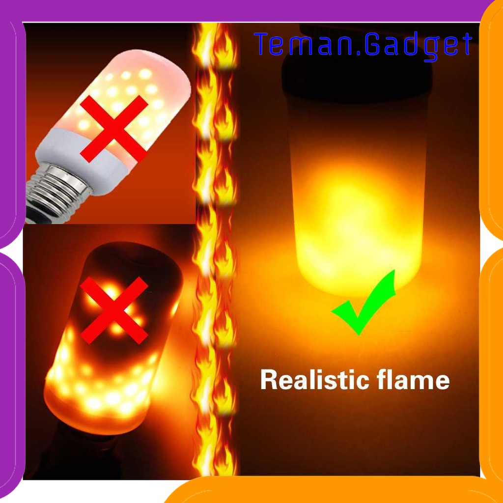 TG-DG088 BOHLAM LED FLAME EFFECT FLICKERING E27 7W