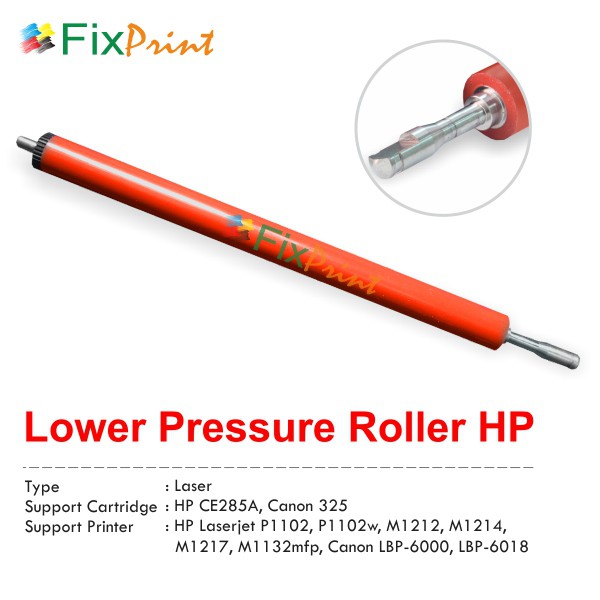 Press Roller HP 1102 P1102 P1102w Canon LBP-6000 6018, Lower Pressure Murah