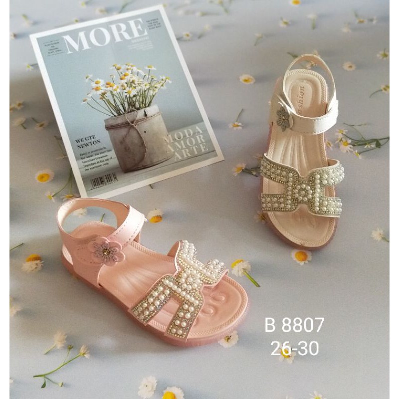 Sepatu flat anak perempuan B8807 size 26-30