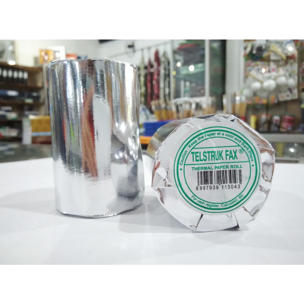 

Kertas Struk Kasir / Thermal Roll Telstruk Fax 50 x 80