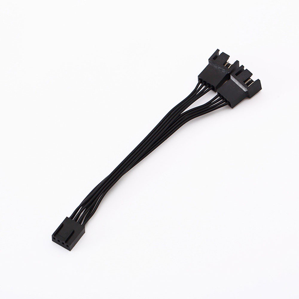 Lanfy Kabel Extension Konektor Kipas Pwm 1 Ke 2 Female Ke Male 4 Pin Multi Warna Untuk Motherboard Komputer