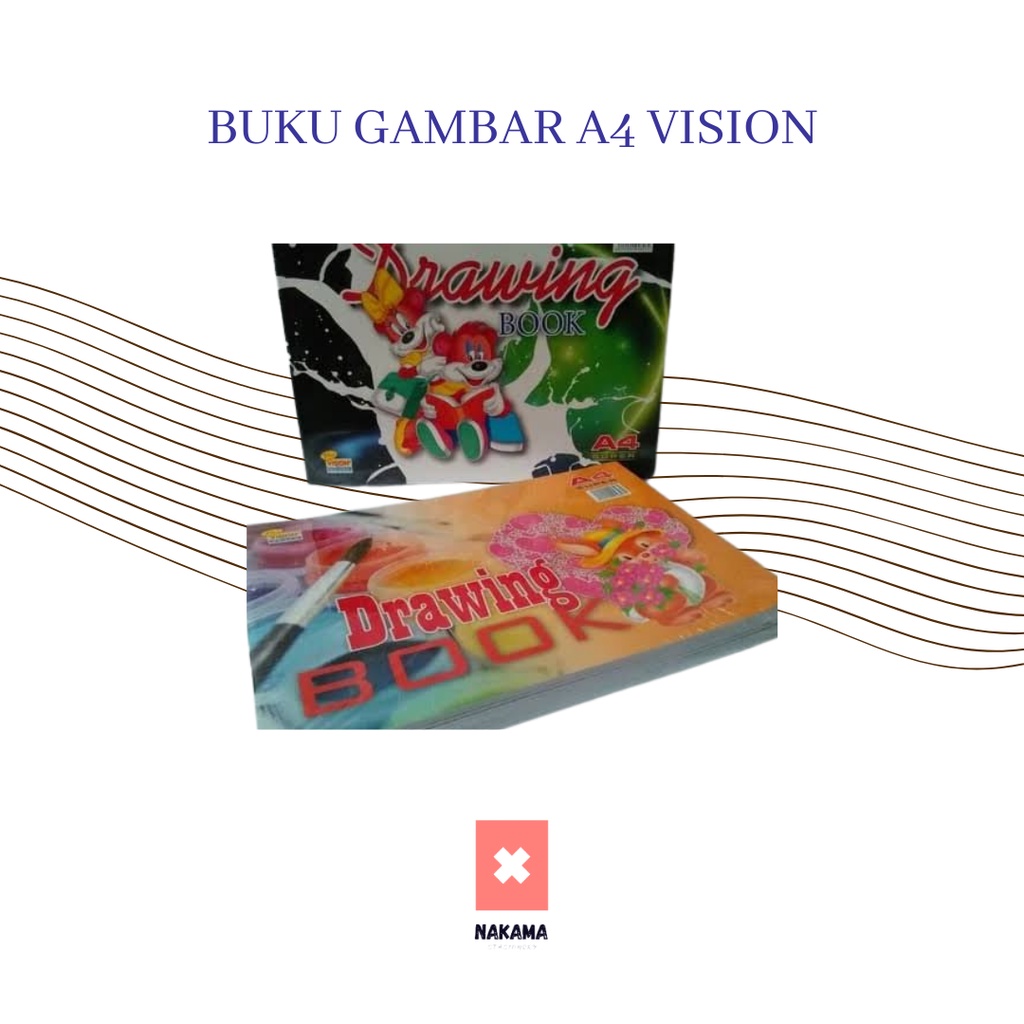 

BUKU GAMBAR VISION A4 (1pcs)