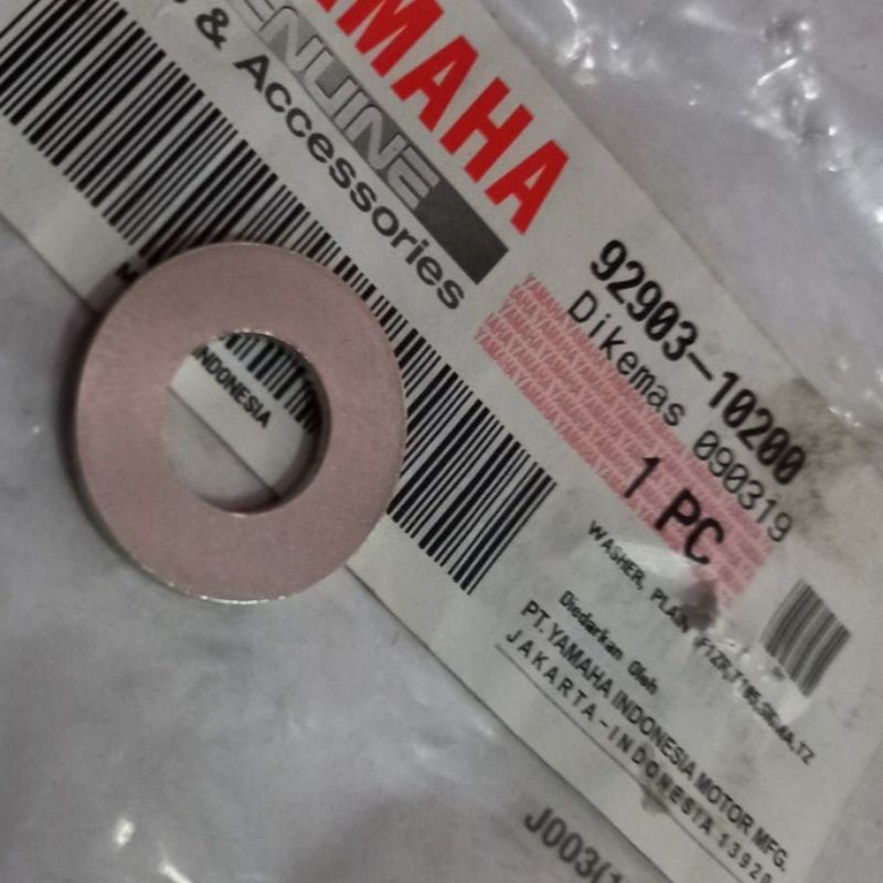 washer plat ring dudukan caliper kaliper depan FIZR F1ZR Jupiter Vega Scorpio Rx king 92903-10200 as