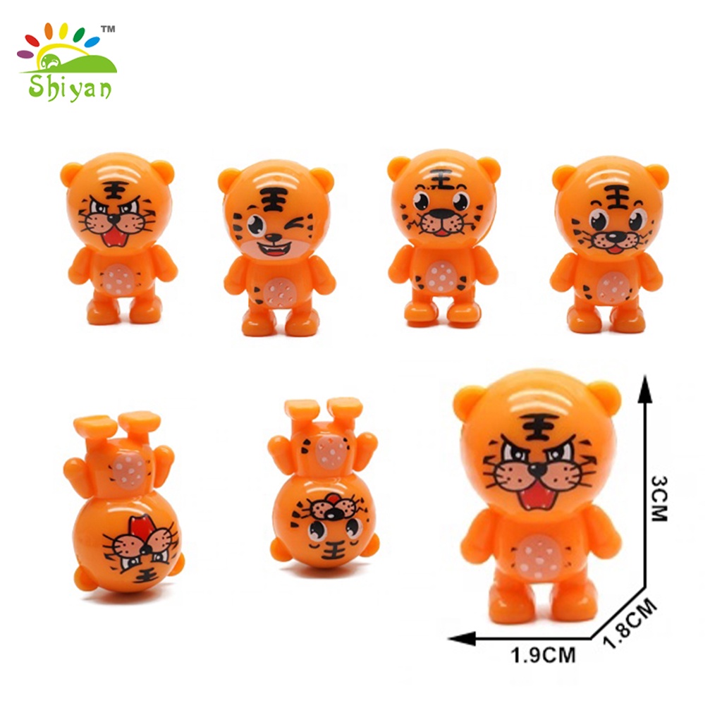 [Shiyan] mainan anak tumbler roly poly motif emoticon lucu pengiriman RANDOM