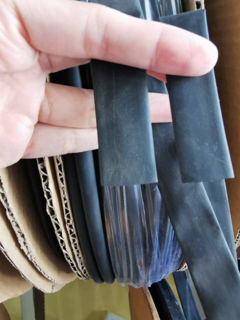 ECER kabel BAKAR SELONGSONG selang PELAPIS PELINDUNG HEAT SHRINK TUBING CABLE warna biru merah kuning putih