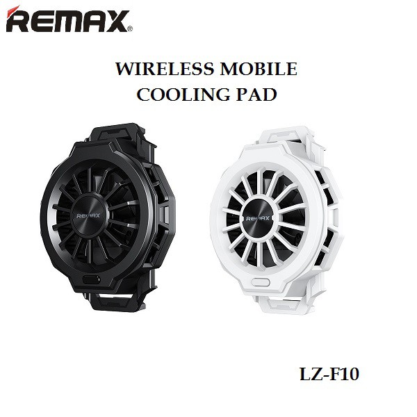 AKN88 - REMAX LZ-F10 Kipas Pendingin Hp Dengan Wireless Charging