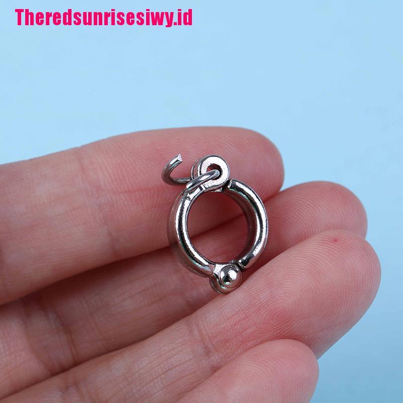 2pcs Cincin Kaki Burung Merpati Clip Foot Ring Cincin Alat Bantu Latihan