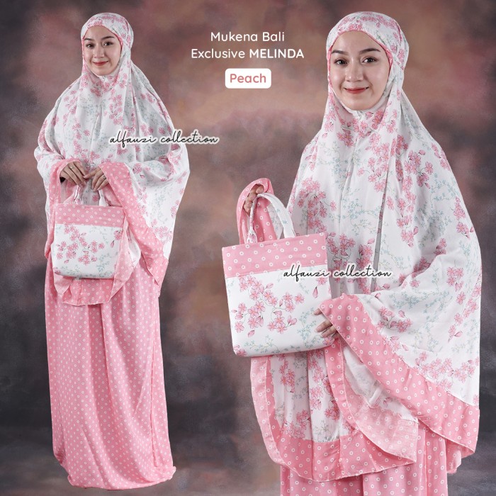 MUKENA- MUKENA BALI DEWASA MELINDA - PINK -MUKENA.
