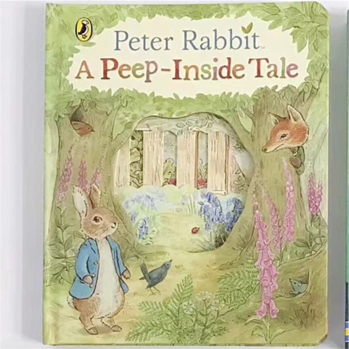 Peter rabbit a peep-inside tale by Beatrix Potter - buku import anak