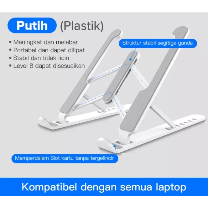 Laptop Stand Holder Lipat P1 Dudukan Laptop