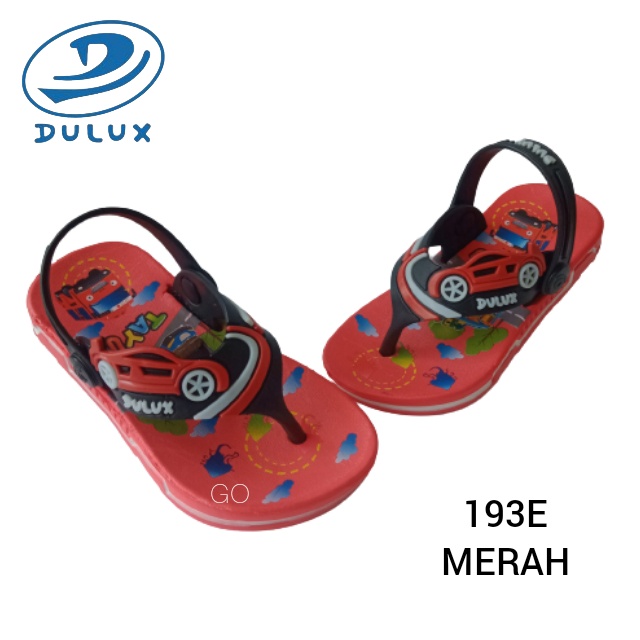 gof DULUX 193 E Sandal Jepit Anak terbaru Warna Warni Karakter Tayo