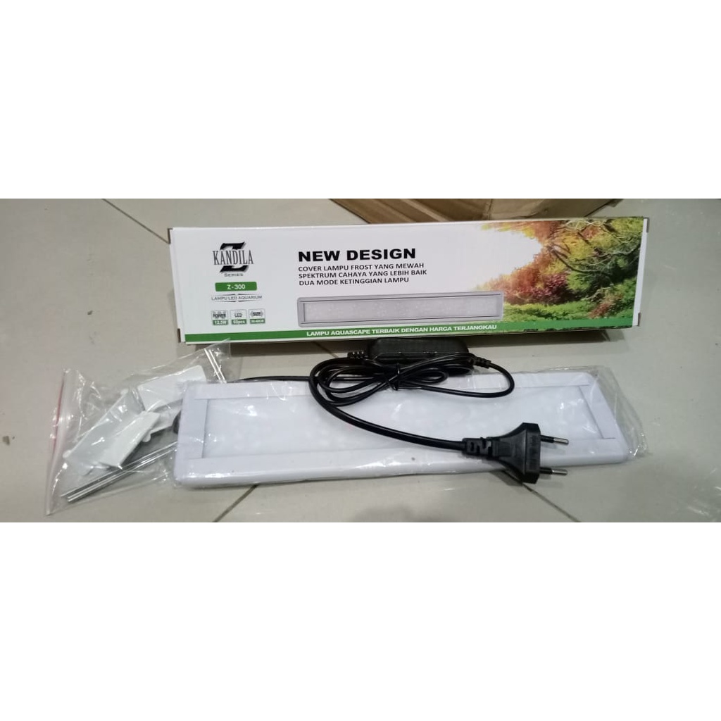 Z300 KANDILA LAMPU LED AQUARIUM 30CM (12,5W)