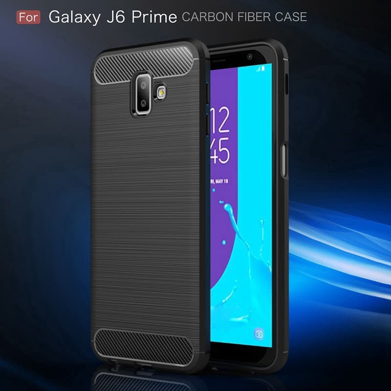 SAMSUNG J2 PRIME J7 PRIME J4 PLUS J6 PLUS J8 A6 PLUS Silicon Carbon Slim Fit Soft Case Premium