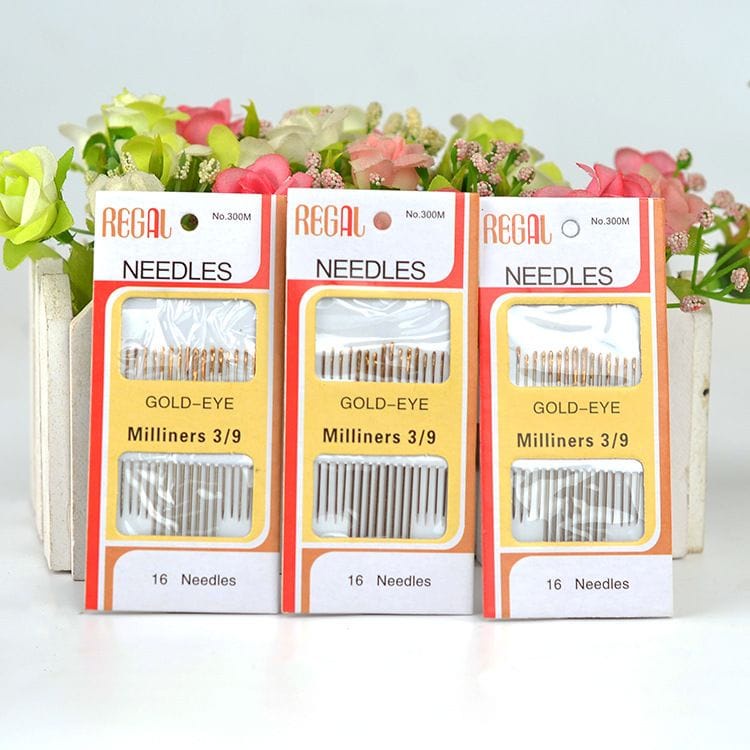 Jarum Jahit REGAL | Jarum Jahit Tangan Mata Emas | Needless  | Jarum Sulam - TBS