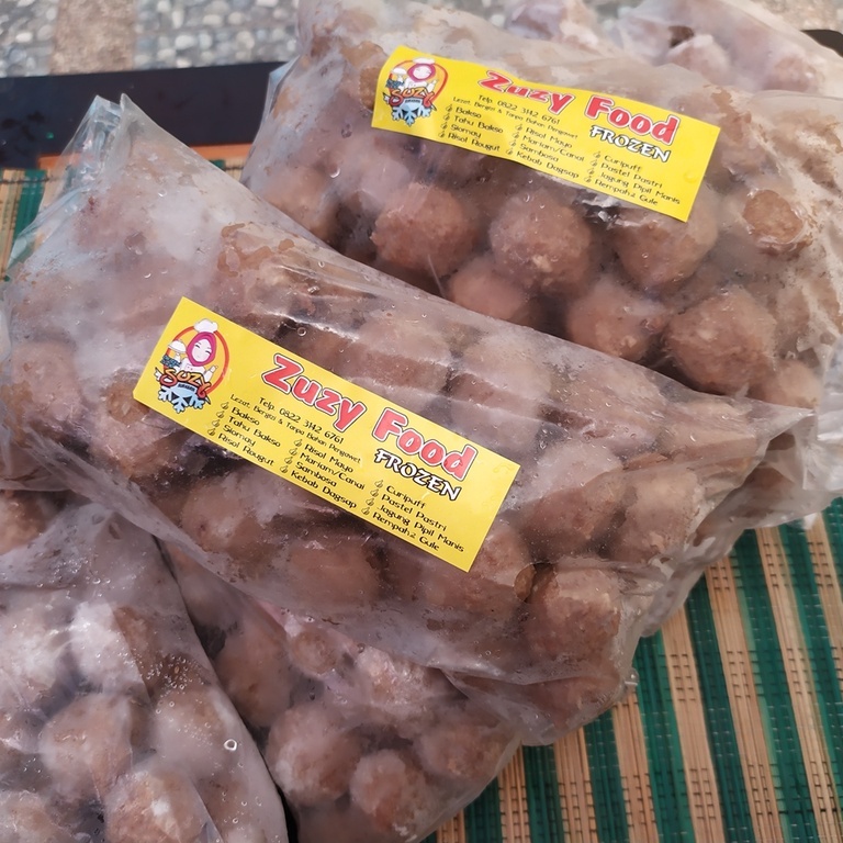 

Bakso Kepala Daging Sapi Isi 50 kemasan 300gr, Pentol Surabaya