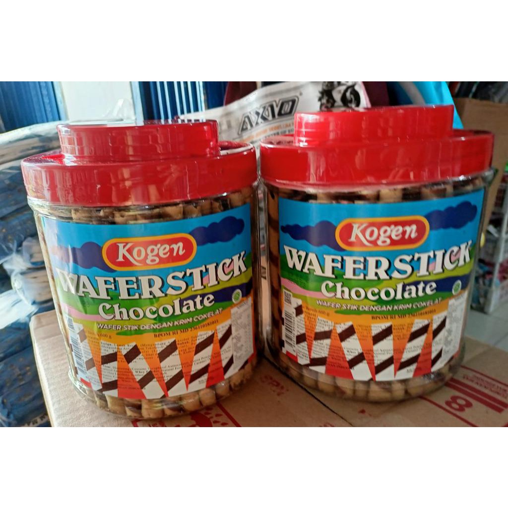 

Astor Kogen Wafer Stick Cokelat Toples 600 gram