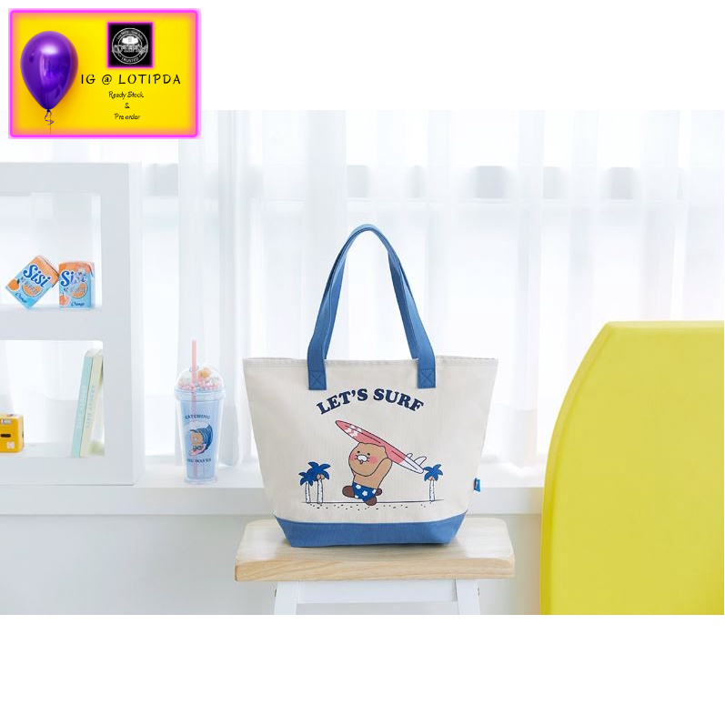 [KAKAO FRIENDS] Let's Surf Edition CHOONSIK Series (Pillow Doll/Summer Tumbler 420ml/Eco Bag/Water B