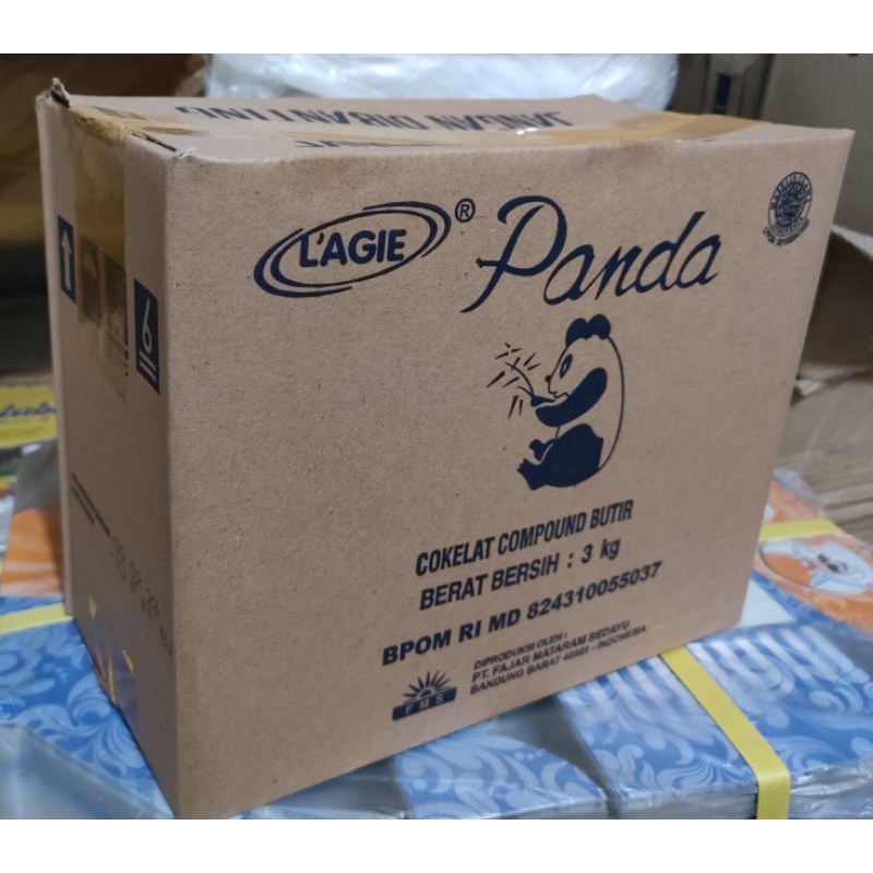 

Meses/Coklat butir merk Panda repack 500gr