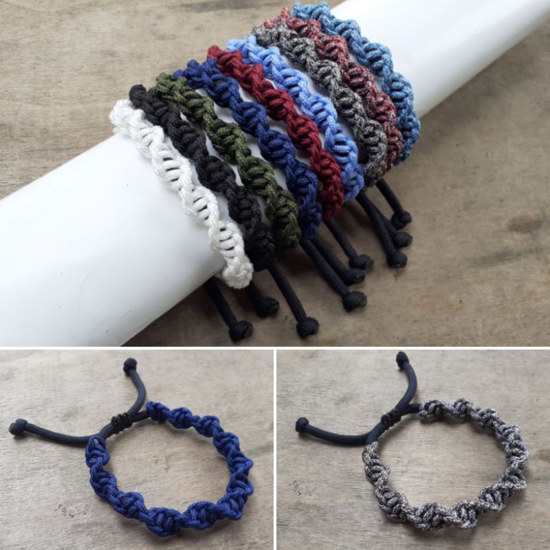 Bracelet Gelang Tali Paracord bukan Prusik