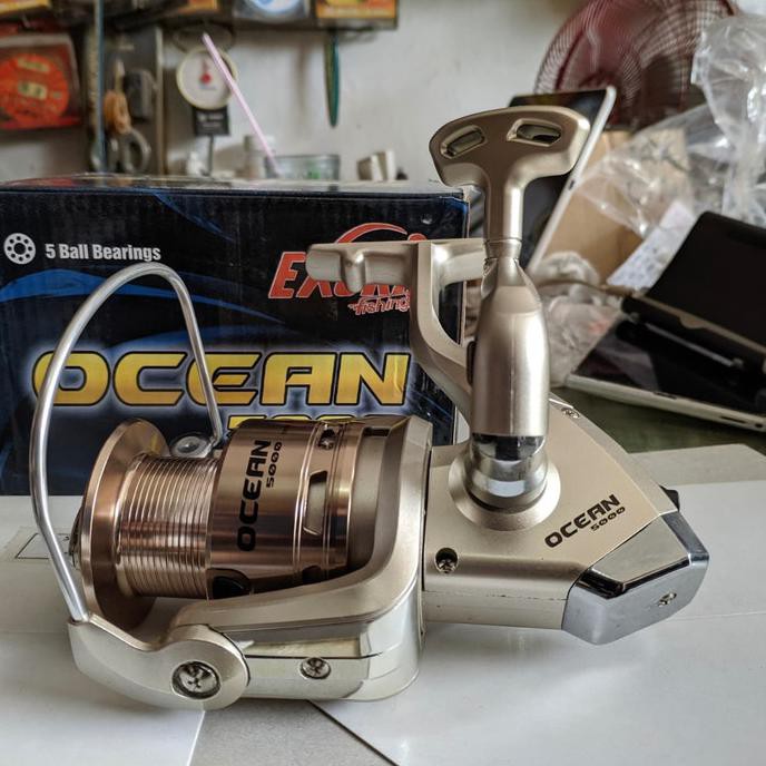 Hemat Reel Exori Ocean 5000 5 Ball Bearings Diskon