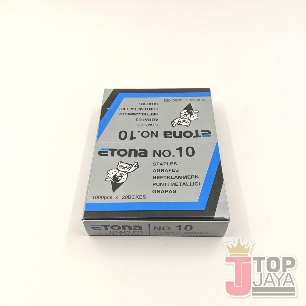 

Isi Staples Stapler Hekter kecil ETONA no. 10