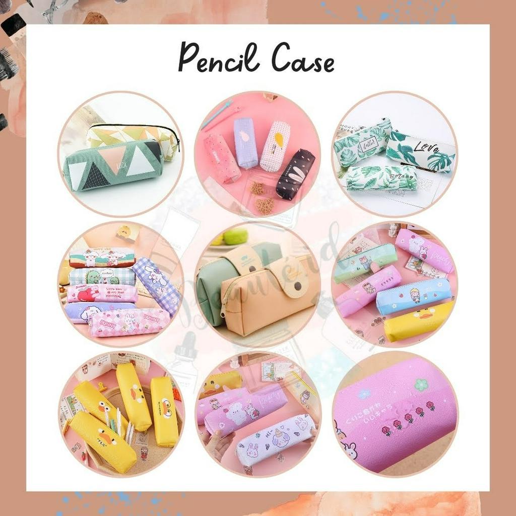 

KP3 Kotak Pensil Tepak Lucu Aesthetic Wadah Alat Tulis Pulpen Gunting Penggaris Waterproof Untuk Anak Dewasa Serbaguna Penyimpanan Make Up Pencil Case Stationary Sekolah Kantor