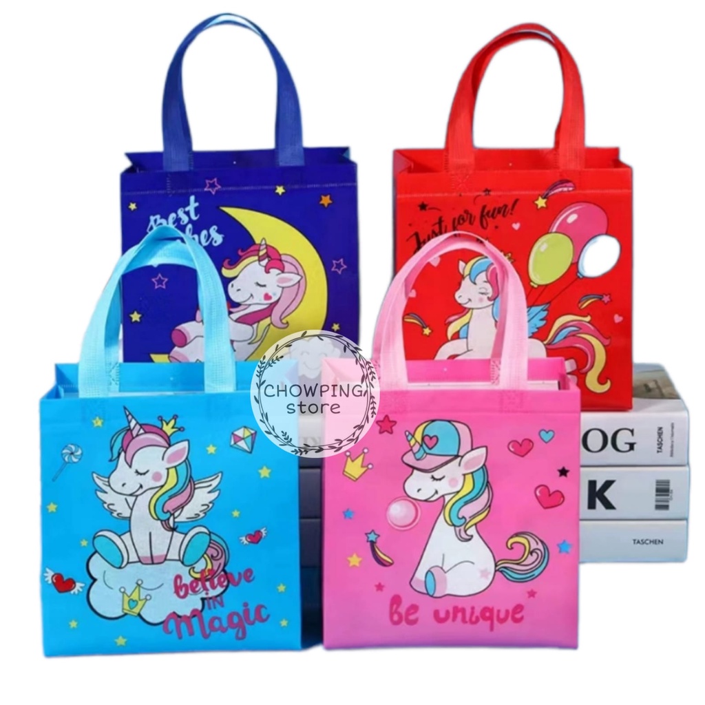 

Goodie Bag Tas Kantong Kain Souvenir Ulang Tahun Kuda Pegasus Kuda Pony