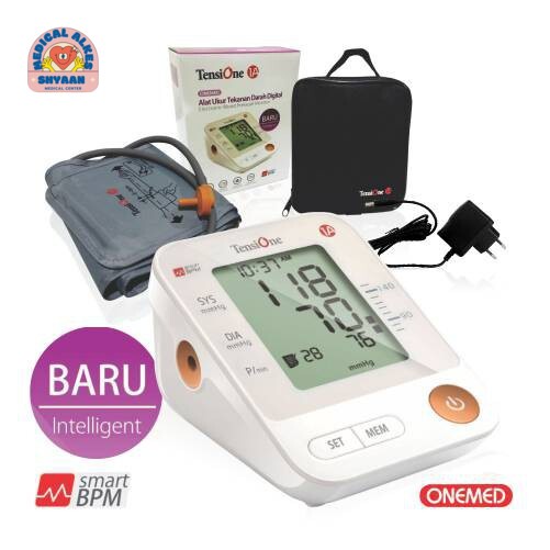 Tensimeter Digital Tensi + Adaptor Alat Ukur Darah TensiOne 1A Onemed Tensi One Voice 1A | Tensi Dig