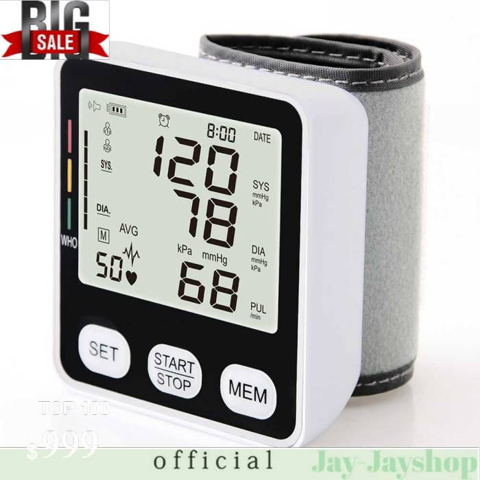 JZIKI Pengukur Tekanan Darah Sphygmomanometer with Voice - KWL-W02