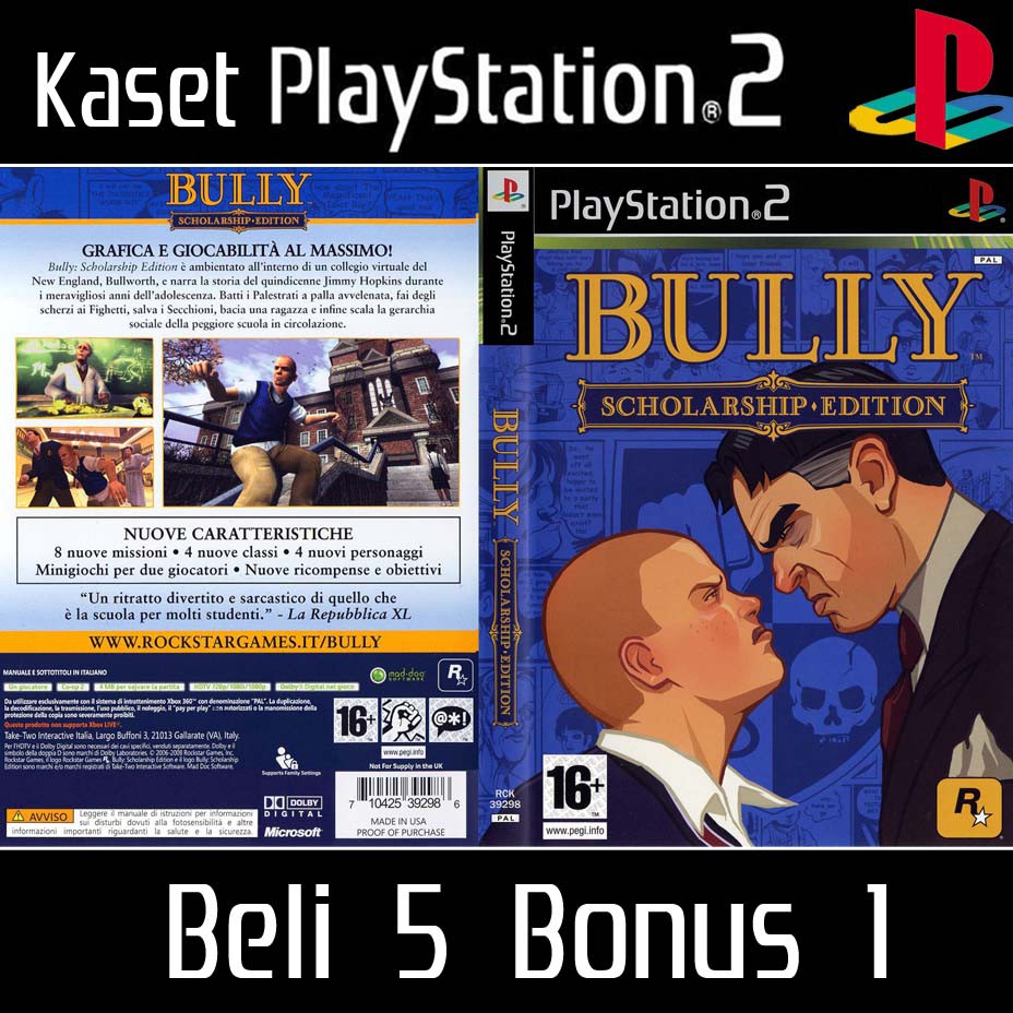 Kaset Ps2: Bully