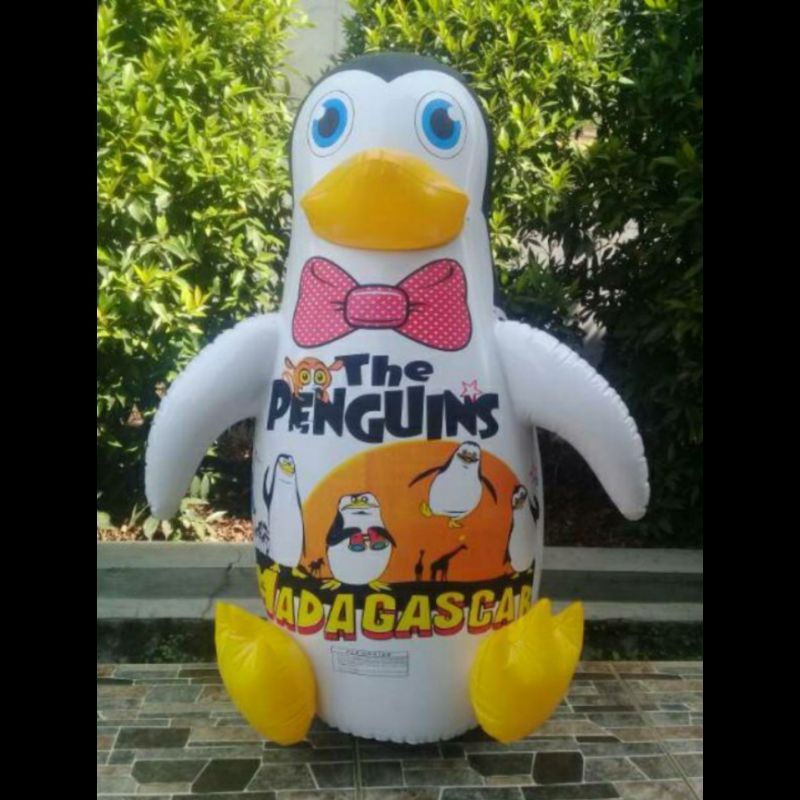 MAINAN BALON TINJU PINGUIN BESAR