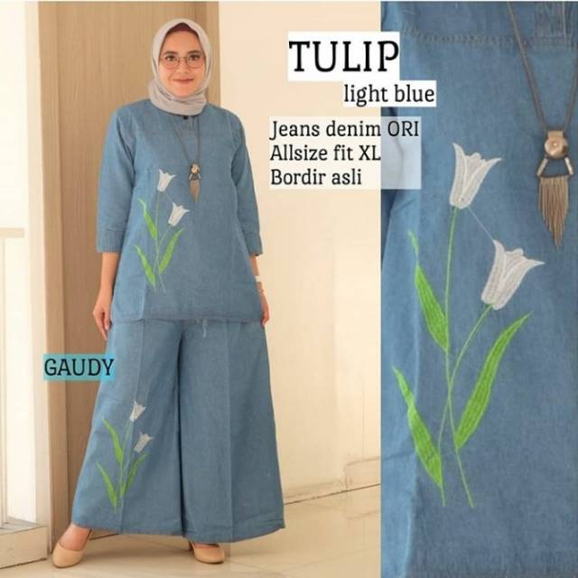 Setelan Jeans Tulip