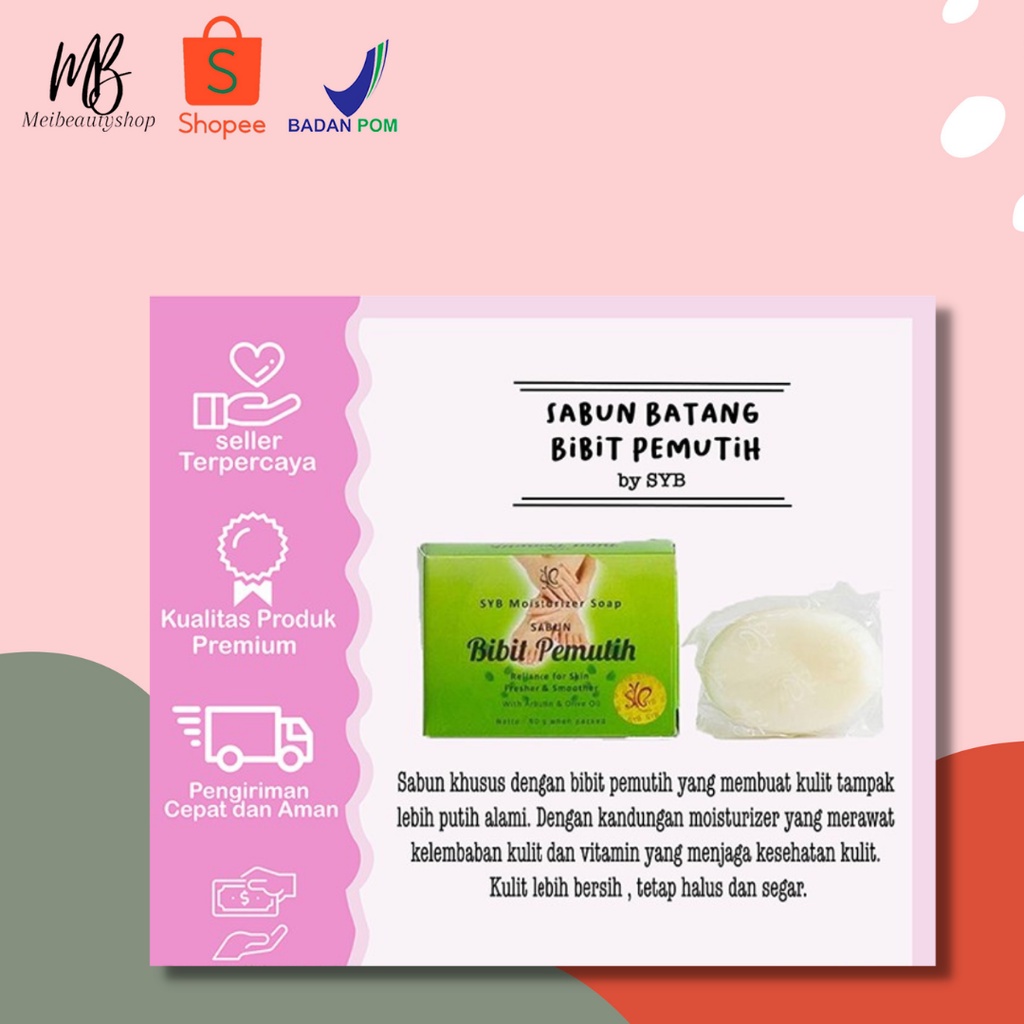 SYB Bibit Pemutih Sabun / Soap