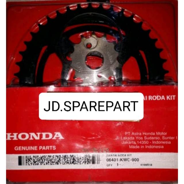 Gear Set Honda CS1 Asli