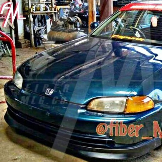 lips bumper type r honda civic genio