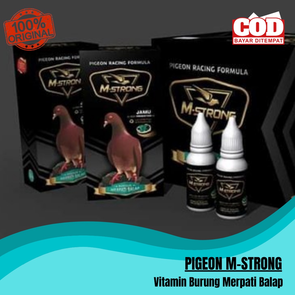 M Strong Ebod Vitamin Merpati Balap Vitamin Burung Meningkatkan Stamina Dan Performa Merpati Menamba