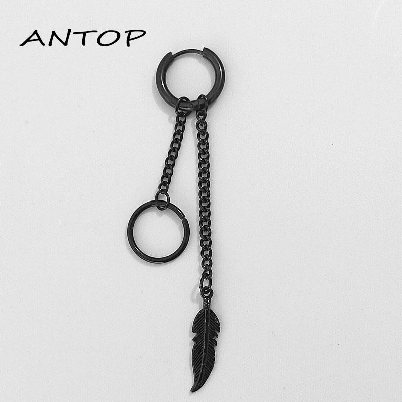 Anting Bulat Bahan Titanium Steel Alloy Untuk Wanita