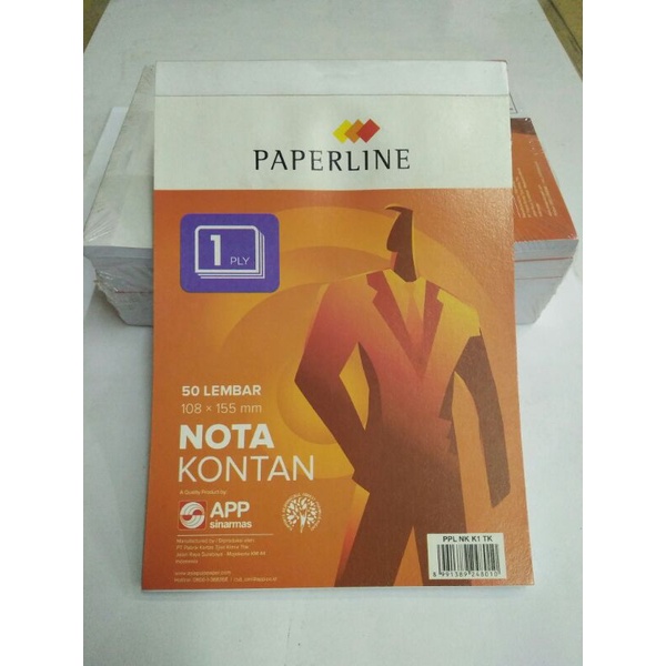 

Buku Nota Kontan Kecil Paperline 1PLY