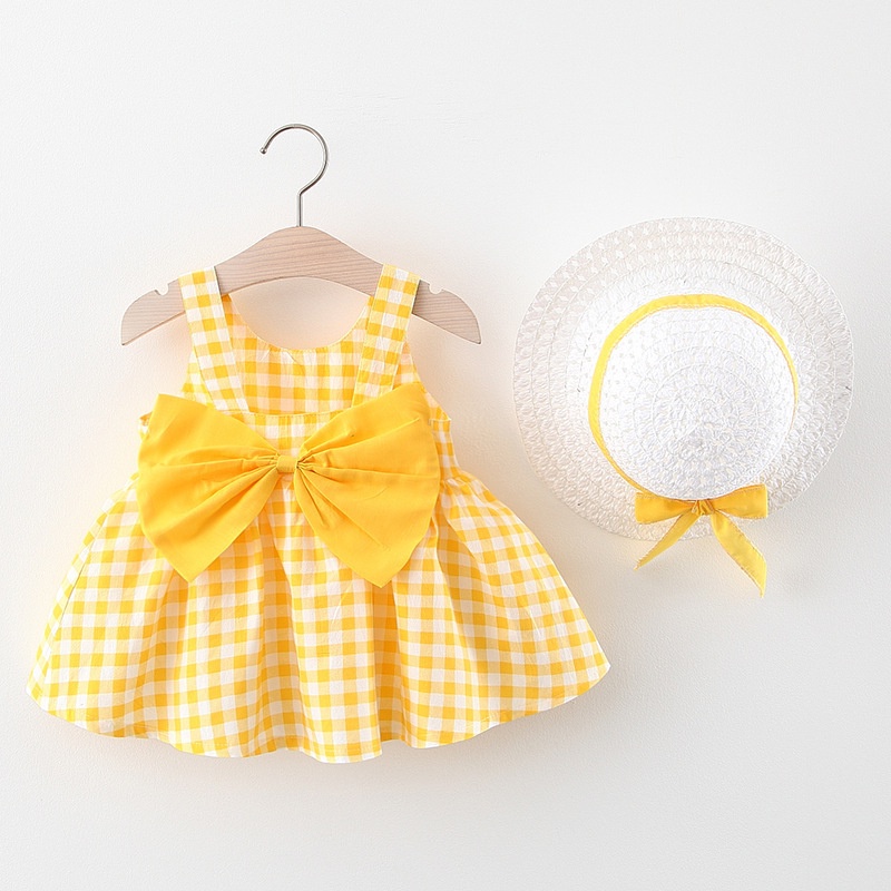 Setelan Dress Anak / Bayi Cewek Motif Floral Material Katun 100% Import Gaun Casual-Motif 4