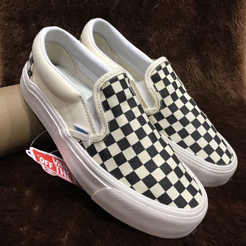 SEPATU VANS SLIP ON CHECKERBOARD PRIA WANITA VANS SLIP ON CATUR SEPATU VANS SLOP PRIA WANITA