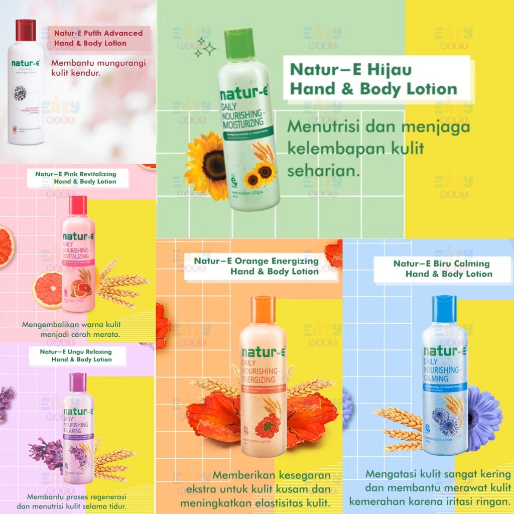 Natur E Hand &amp; Body Lotion