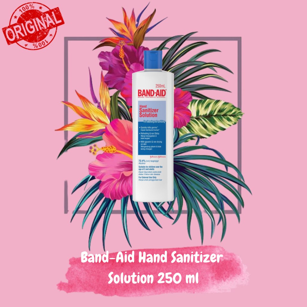 [NEW] Band-Aid Hand Sanitizer Solution 250 ml