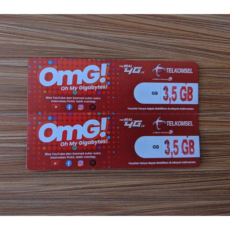 Voucher Telkomsel 3,5 gb jatim