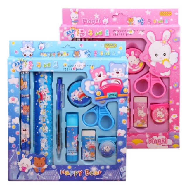 

Alat tulis set 9 karakter