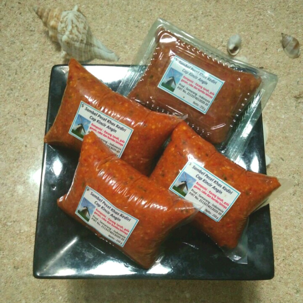 

Sambal Pecel Kediri (kemasan 250 dan 1000 gram)