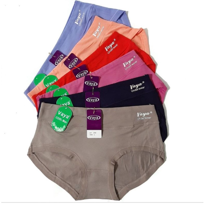 celana dalam wanita merk VAYA / celana dalam bahan halus murah grosir ecer jogja / cd vaya